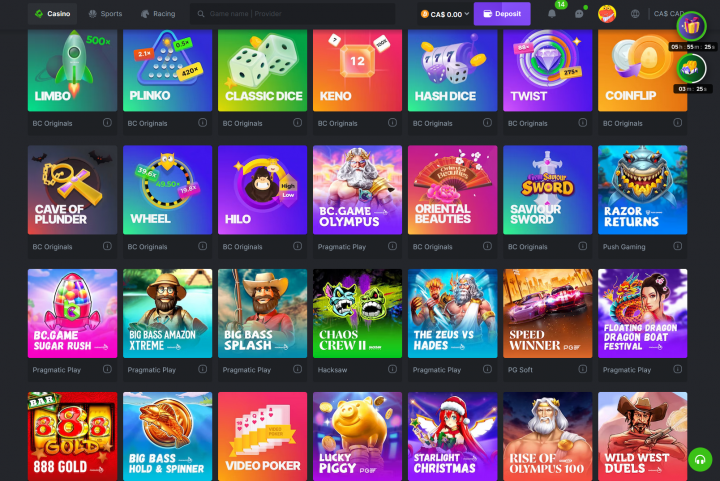 Discover the Excitement of BC Casino